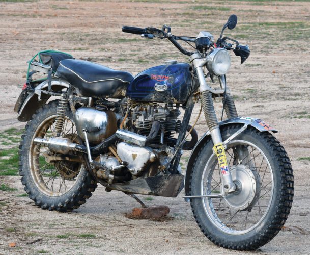 Triumph Desert Sled