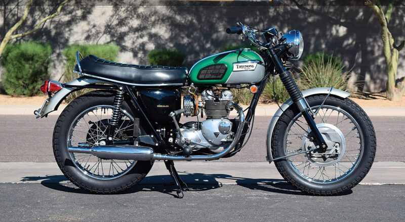 Baby Bonnie: 1966-1973 Triumph 500cc T100R Daytona