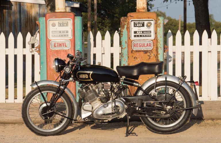 Where Big Sid Sat: 1950 Series B Vincent Meteor