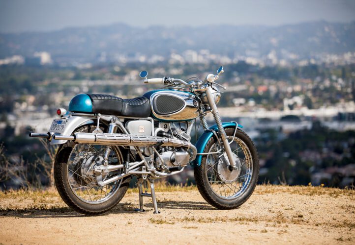 Around-Town Ripper: 1967 Bridgestone Hurricane Scrambler