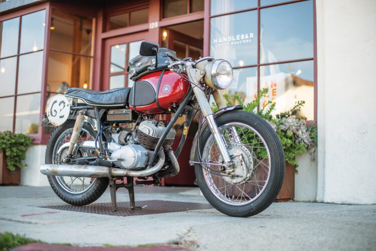 Hellbent for Java on a Yamaha YDS2