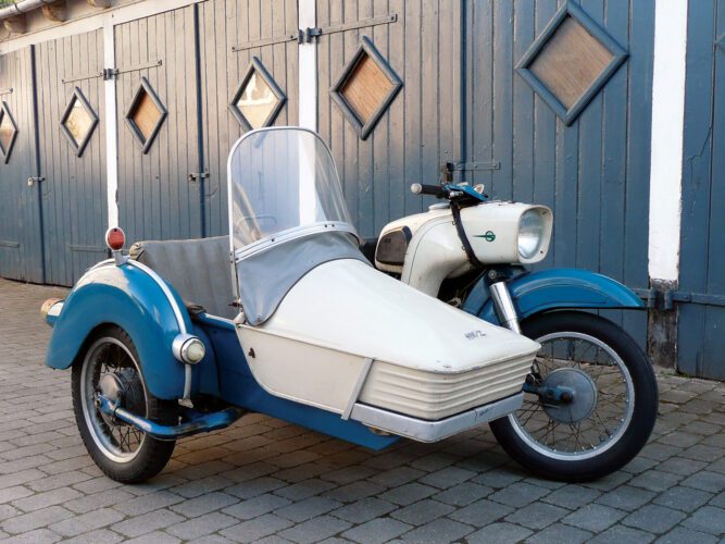 The Iron Pig: 1969 MZ Motorcycle