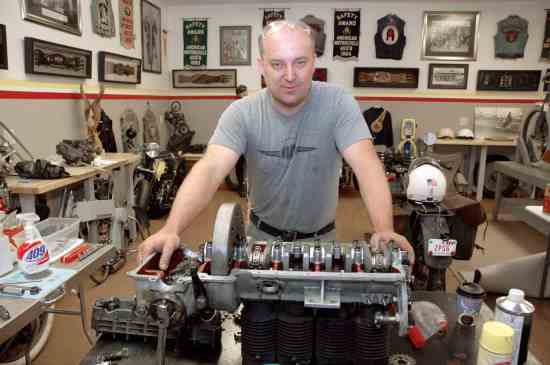 The Man Known as 'Mr. Henderson Motorcycles'