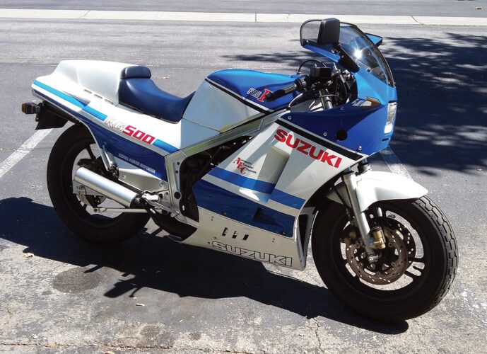 Joe Carrillo's 1986 Suzuki RG500 Gamma