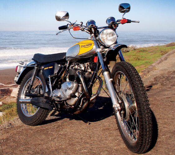 Street Scrambler: 1973-1974 Triumph TR5T Trophy Trail
