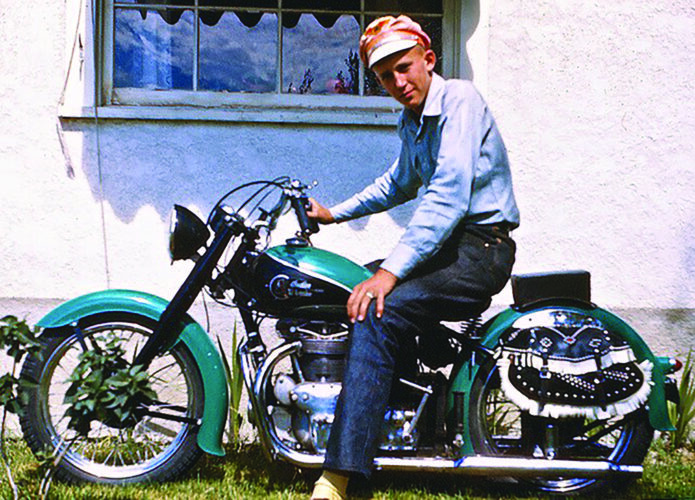 Randall Wagner’s Indian Warrior and Royal Enfield INT650