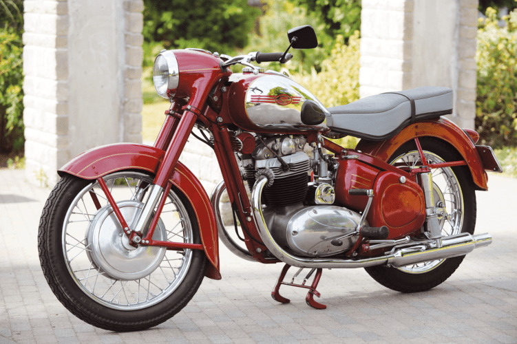Behind the Iron Curtain: 1958 Jawa 500 Overhead Cam Twin